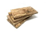 Cutting board 25cm made of olive wood with straight Edges
