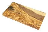 Cutting board 25cm made of olive wood with straight Edges