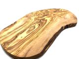 Cutting Board natural cut made of olive wood 50cm