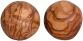 2 Anti-Stress-Kugeln aus Olivenholz