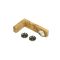 Magnetic soap holder made of olive wood