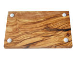 Soap dish angular from olive wood angular "small"