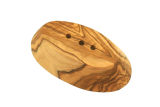 Soap dish made of olive wood 16 cm (large) with groove