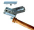 Razor with handle made of olive wood type "K2" M3