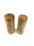 Salt and pepper shaker TURM made of olive wood