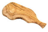 Serving board natural cut rustic about 41 cm