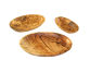 Schalen oval aus Olivenholz im 3er Set ( 10,15,18 cm)