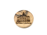 Souvenir aus Olivenholz / Motiv Rathaus Lüneburg