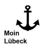 Souvenir aus Olivenholz / Motiv Anker Moin Lübeck