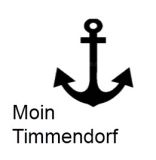 Souvenir aus Olivenholz / Motiv Segelboot Timmendorf