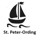 Souvenir aus Olivenholz / Motiv Segelboot St. Peter-Ording
