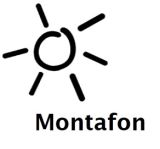 Souvenir aus Olivenholz / Motiv Sonne Montafon