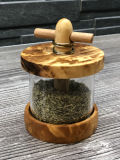 Herb mill olive wood