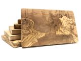 Olive Wood Rectangle Chopping Board / Cutting Board 30x15