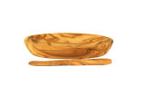 Butter Dish made of Olive Wood including Butter Knife