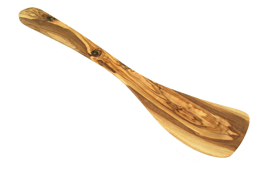Barattolo Portautensili In Legno D'Ulivo D.O.M. – Naturale, Trattato Con Olio D'oliva – Altezza 11 Cm, Diametro 10 Cm