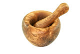 Mortar approx. 12cm made of Olive Wood
