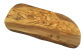 Schneidebrett rustikaler Rand aus Olivenholz 40 - 44 cm